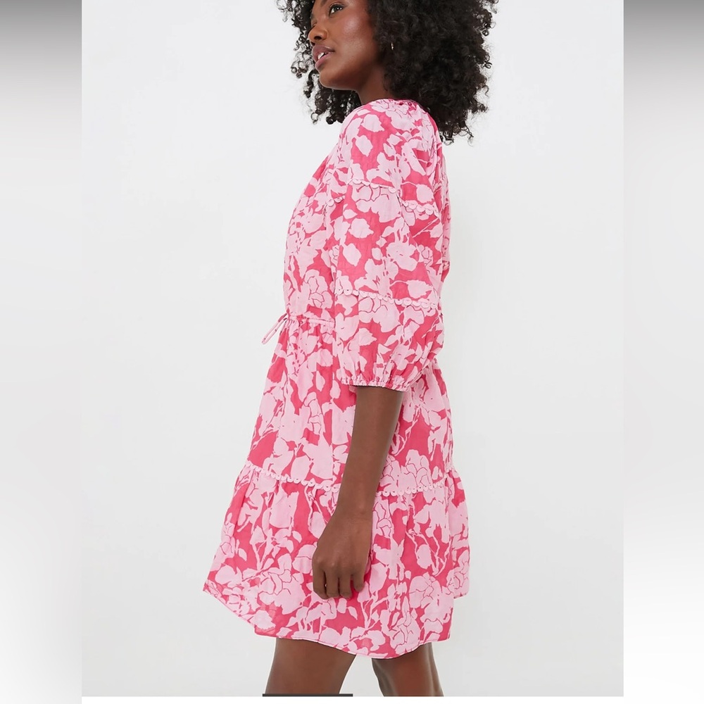 Tuckernuck Pink Floral Mini Dress - Picture 3 of 10